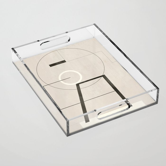 Geometric Shapes 17 Acrylic Tray Gallery Image 1