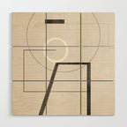Geometric Shapes 17 Wood Wall Art Gallery Image 1