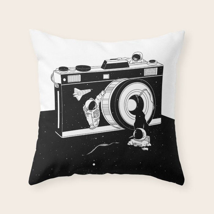 Captured Universe Throw Pillow Gallery Image 6