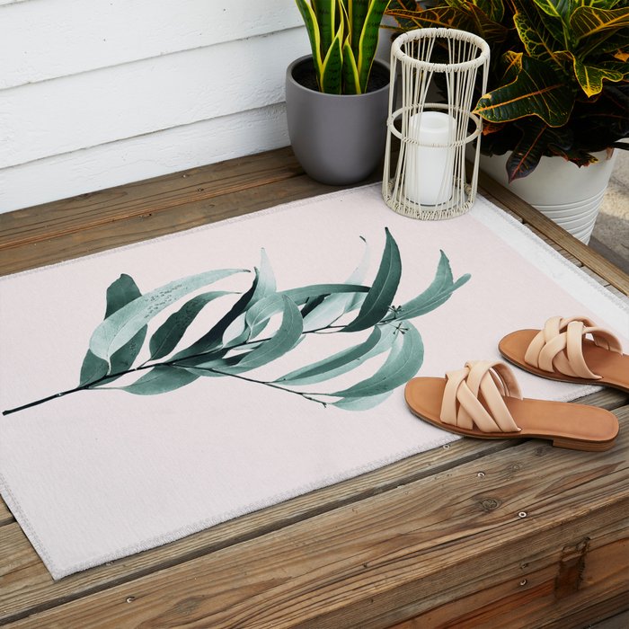 Eucalyptus II - Australian gum tree Outdoor Rug Gallery Image 2