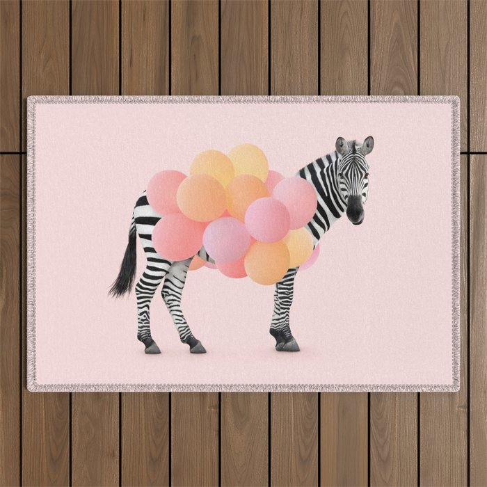 PARTY ZEBRA Outdoor Rug Gallery Image 1