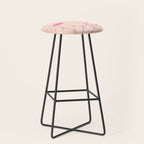 Big Daisy - Groovy Flower Pink Stool Gallery Image 1