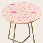 Big Daisy - Groovy Flower Pink Side Table Gallery Image 2