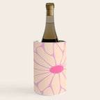 Big Daisy - Groovy Flower Pink Wine Chiller Gallery Image 2