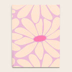 Big Daisy - Groovy Flower Pink Notebook Gallery Image 4