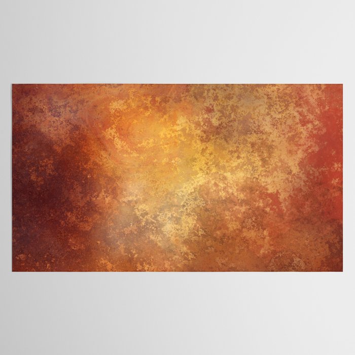 Rusted Copper and Gold Tablecloth Gallery Image 2