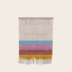 Modern Abstract Rainbow Wall Hanging Gallery Image 1