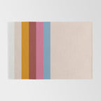 Modern Abstract Rainbow Rug Gallery Image 2