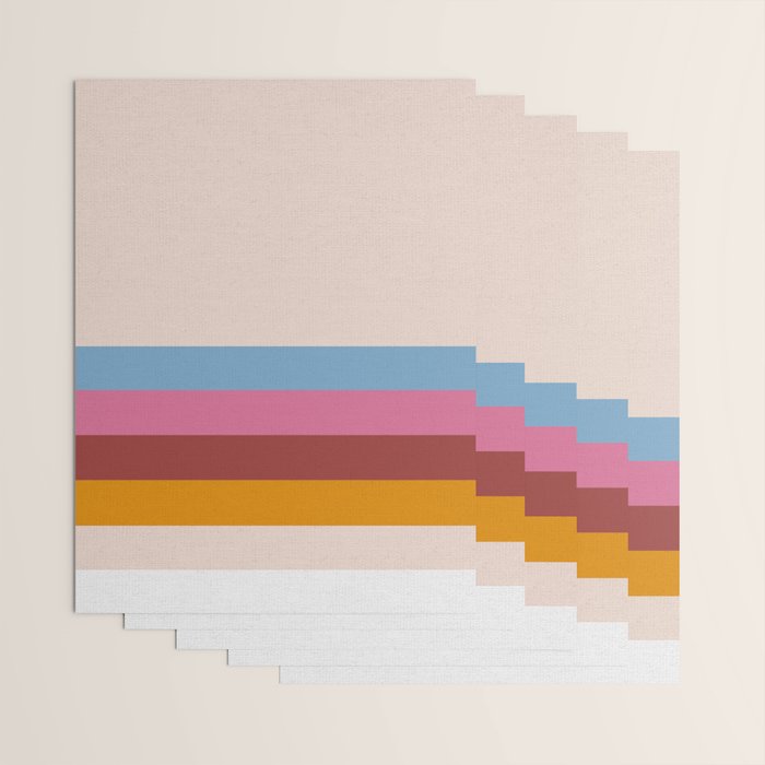 Modern Abstract Rainbow Wrapping Paper Gallery Image 3