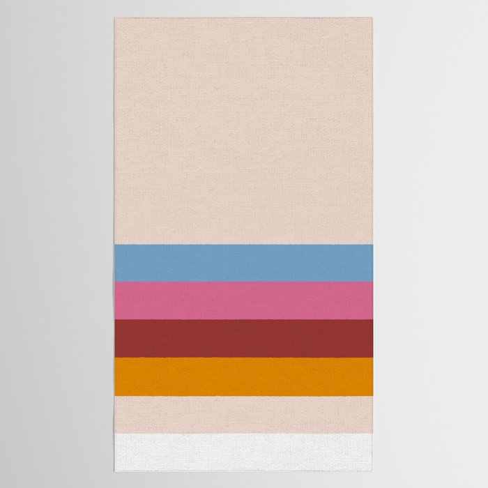 Modern Abstract Rainbow Tablecloth Gallery Image 2