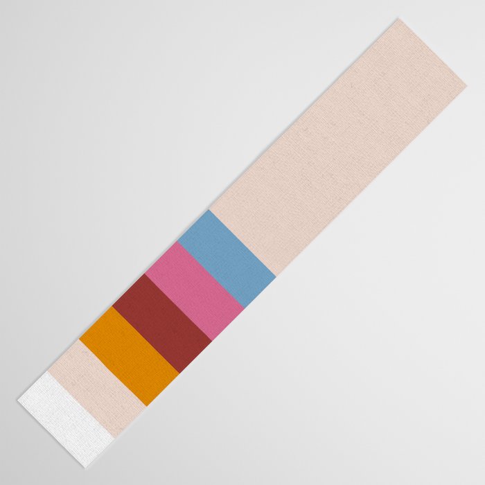 Modern Abstract Rainbow Table Runner Gallery Image 3