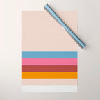 Modern Abstract Rainbow Wrapping Paper Gallery Image 1