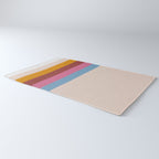 Modern Abstract Rainbow Rug Gallery Image 3