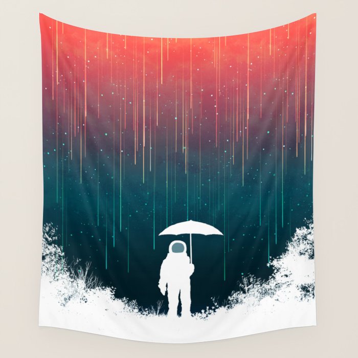 Meteoric rainfall Wall Tapestry Gallery Image 4