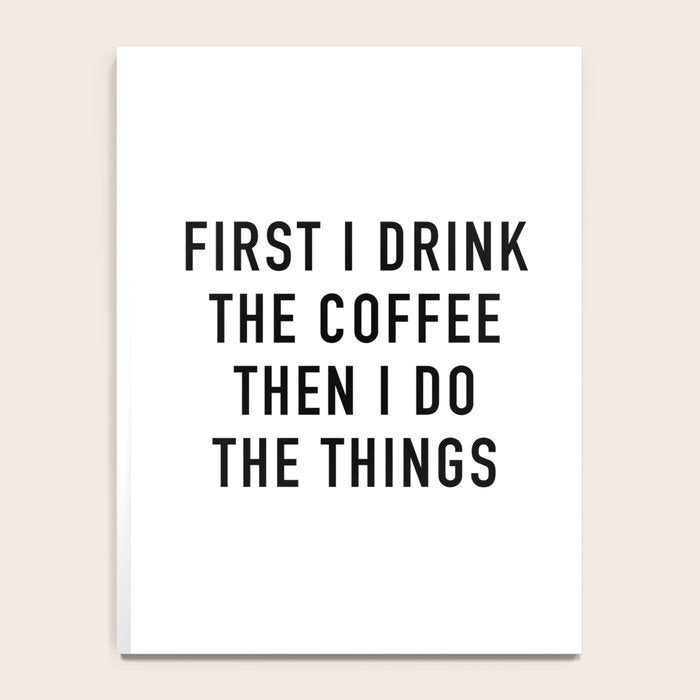 Coffee Notebook Gallery Image 4