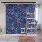 Adeline floral Wall Mural Gallery Image 1