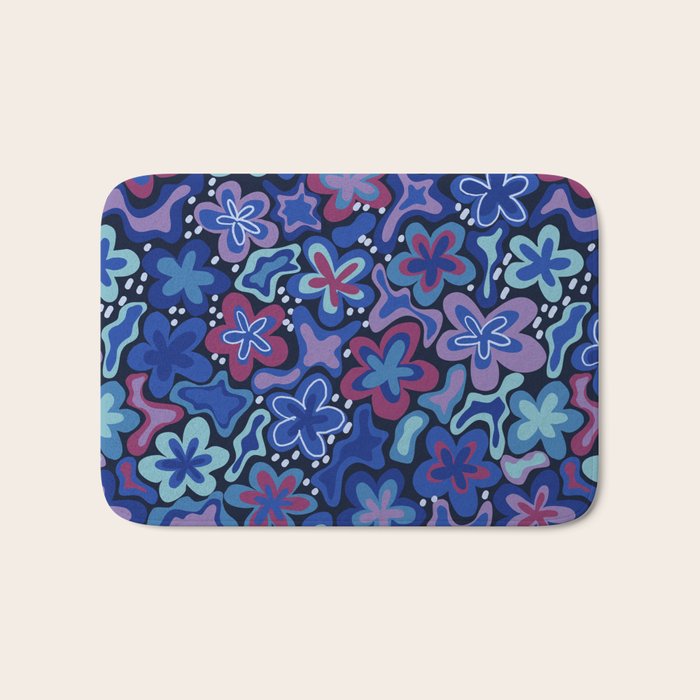 Adeline floral Bath Mat Gallery Image 1