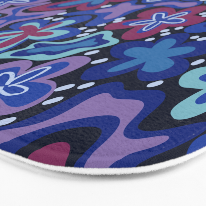 Adeline floral Bath Mat Gallery Image 3