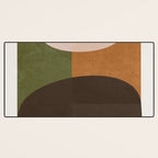 Modern Abstract Minimal Shapes 217 Desk Mat Gallery Image 3
