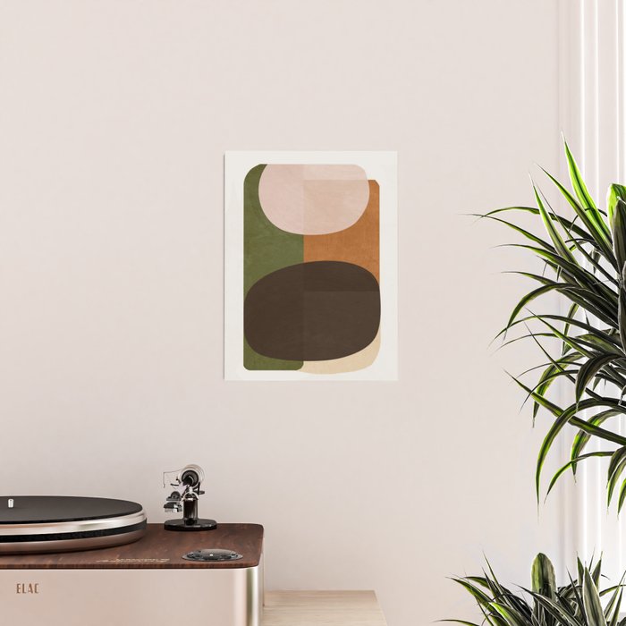 Modern Abstract Minimal Shapes 217 Poster Gallery Image 2