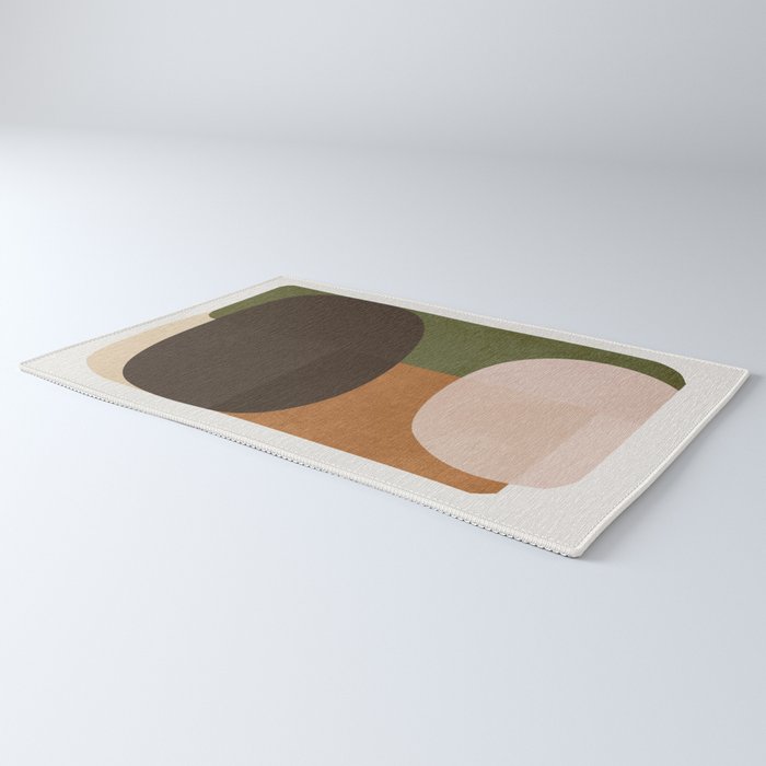 Modern Abstract Minimal Shapes 217 Rug Gallery Image 3