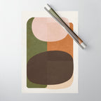 Modern Abstract Minimal Shapes 217 Wrapping Paper Gallery Image 1