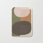 Modern Abstract Minimal Shapes 217 Bath Mat Gallery Image 1