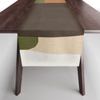 Modern Abstract Minimal Shapes 217 Table Runner Gallery Image 1