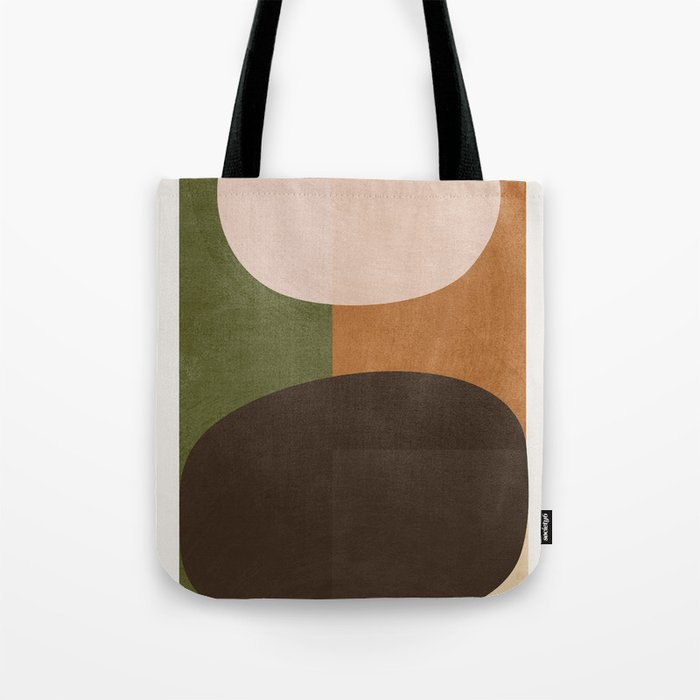 Modern Abstract Minimal Shapes 217 Tote Bag Gallery Image 1