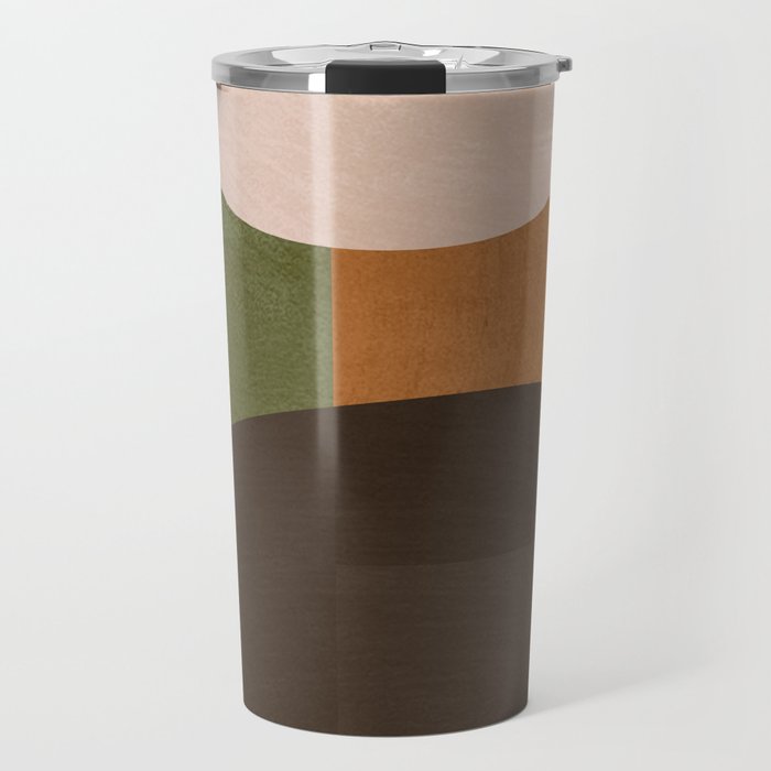 Modern Abstract Minimal Shapes 217 Travel Mug Gallery Image 1