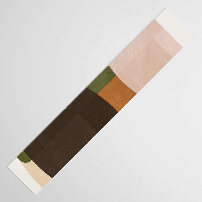 Modern Abstract Minimal Shapes 217 Table Runner Gallery Image 3