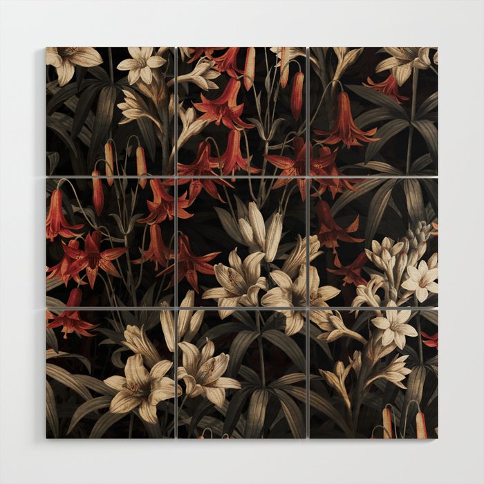 Wildflowers II Wood Wall Art Gallery Image 1