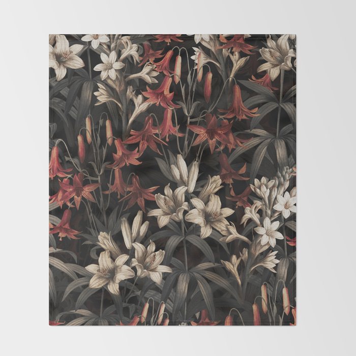 Wildflowers II Throw Blanket Gallery Image 2