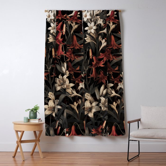 Wildflowers II Window Curtain Gallery Image 1
