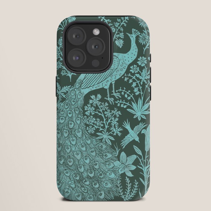 Peacock Garden iPhone Case Gallery Image 1