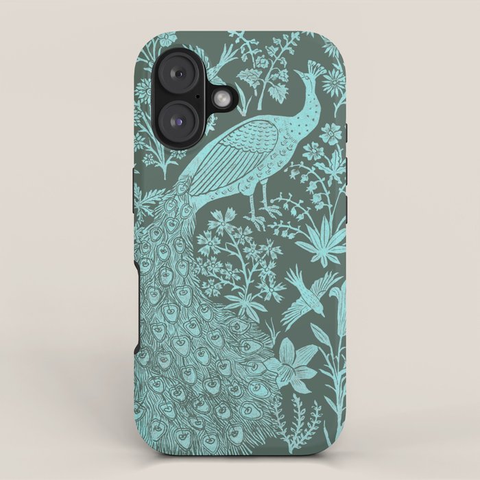 Peacock Garden iPhone Case Gallery Image 1