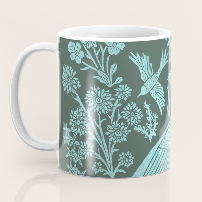 Peacock Garden Coffee Mug Gallery Image 3