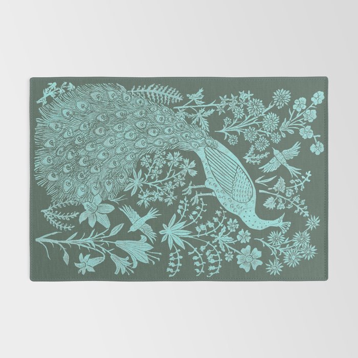 Peacock Garden Rug Gallery Image 2