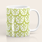 Mid Century Flower Pattern 5 Coffee Mug Gallery Image 1