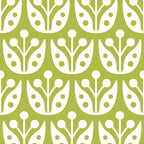 Mid Century Flower Pattern 5 Coffee Mug Gallery Image 2