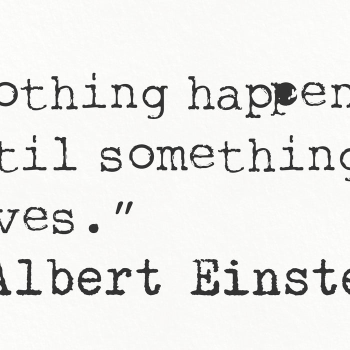 âNothing happens until something moves.â  Albert Einstein Coffee Mug Gallery Image 2