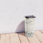Minimal Line Mountain Beauty III Travel Mug Gallery Image 4