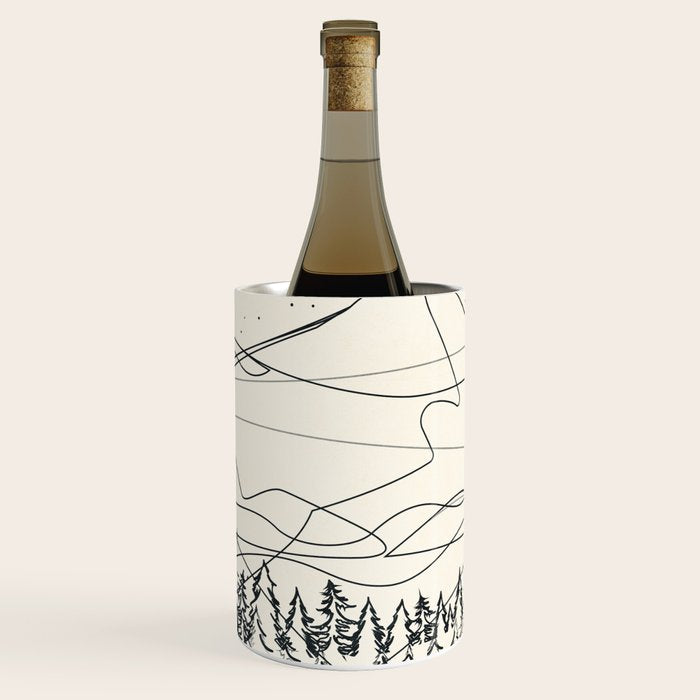 Minimal Line Mountain Beauty III Wine Chiller Gallery Image 1