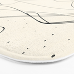 Minimal Line Mountain Beauty III Bath Mat Gallery Image 3