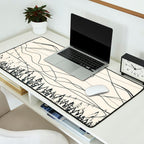 Minimal Line Mountain Beauty III Desk Mat Gallery Image 2