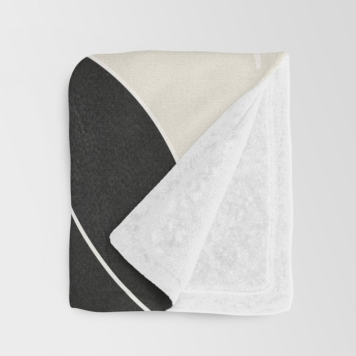 Minimalist Cherry Fruit Line Art 1 Throw Blanket Gallery Image 3
