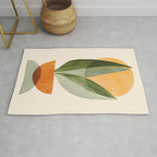 Sunset Stack Abstract Shapes Rug Gallery Image 1
