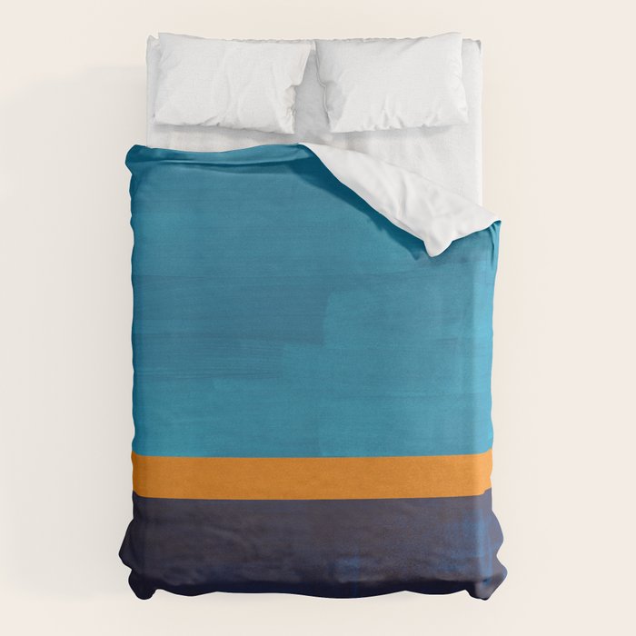 Deep Blue Sea Sun  Duvet Cover Gallery Image 1