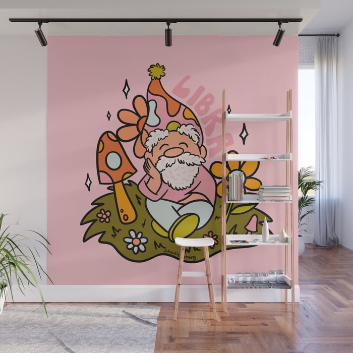Libra Gnome Wall Mural Gallery Image 1