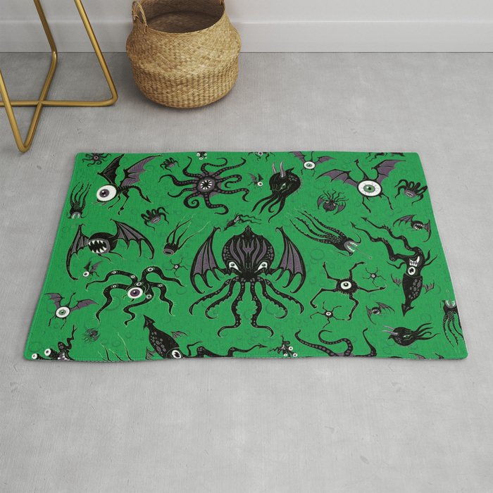 Cosmic Horror Critters Rug Gallery Image 1